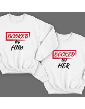 Парные свитшоты для влюбленных "Booked by Him/Her" Парные свитшоты для влюбленных "Booked by Him/Her"